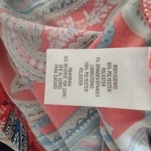 Bohemian style studio one dress plus size 14 - Picture 6 of 8